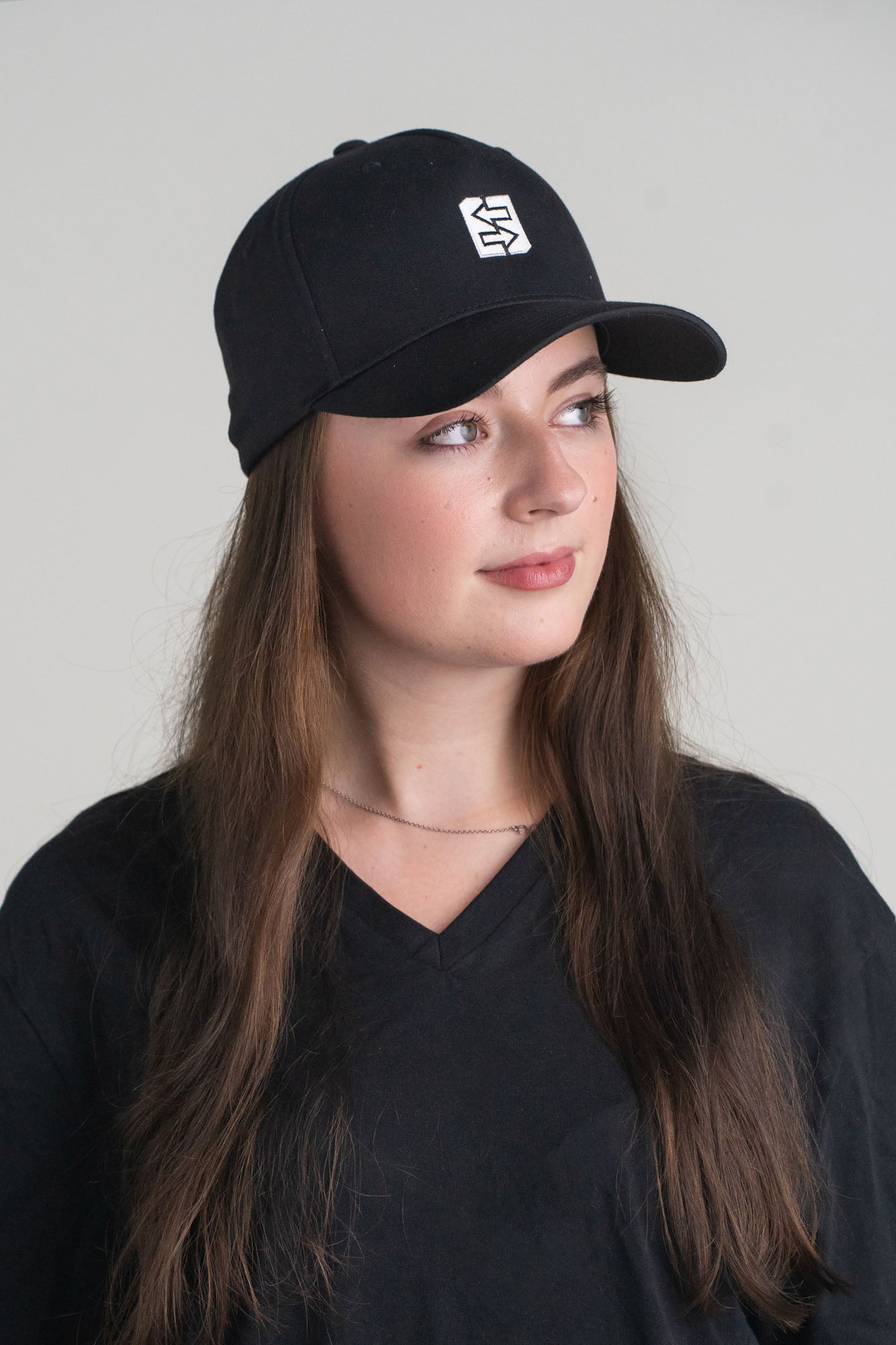 帽子 melt the lady logo cap black Flexfit Cap Black S-M – LANG Technik Brand Store